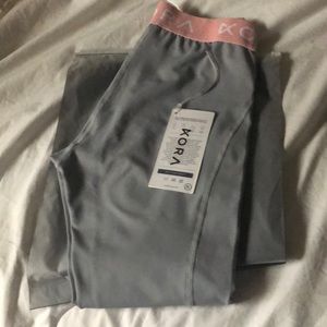 Kora powertights XS in rose gold ( blue grey